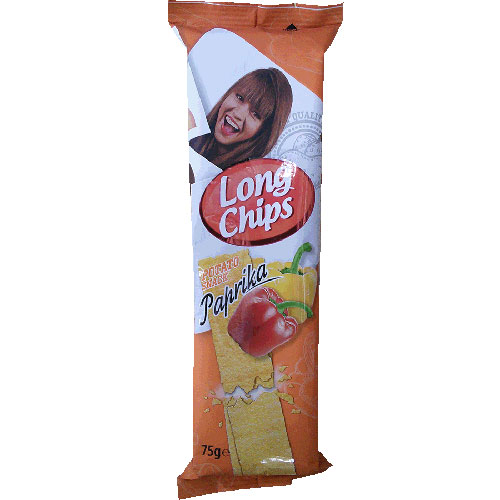 롱칩스 포테이토 스낵 파프리카맛 75g