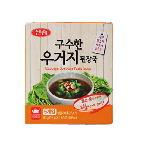 신송 구수한 우거지 된장국 50g
