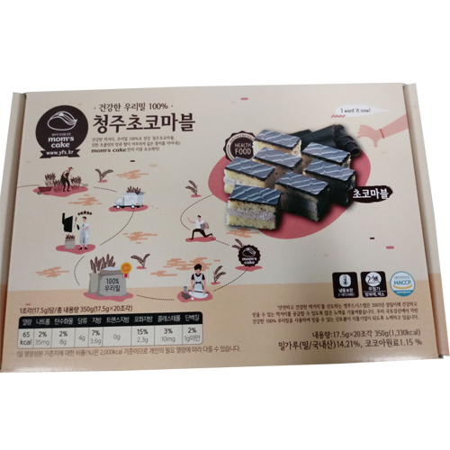 맘스케익 청주 초코마블 350g