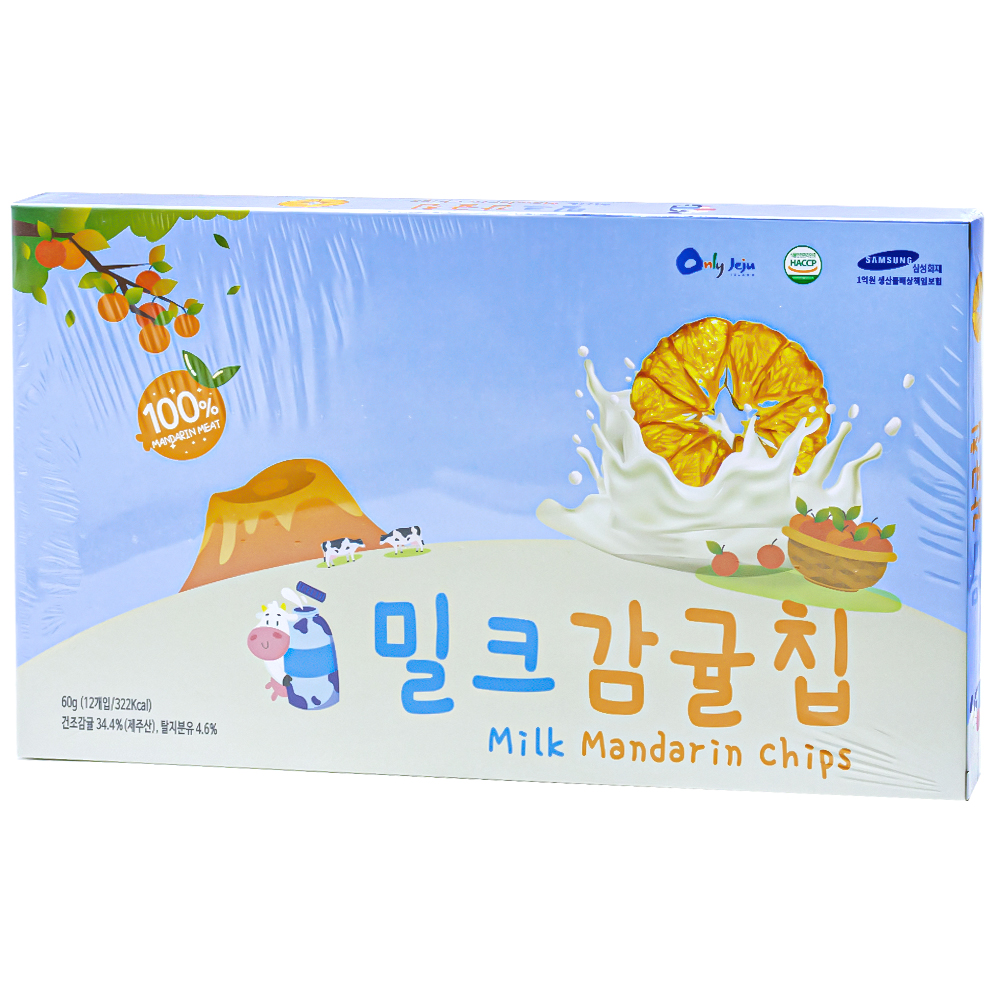 미엘미 밀크 감귤칩 60g
