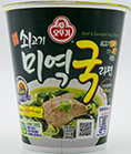 오뚜기 쇠고기미역국라면 컵 60g