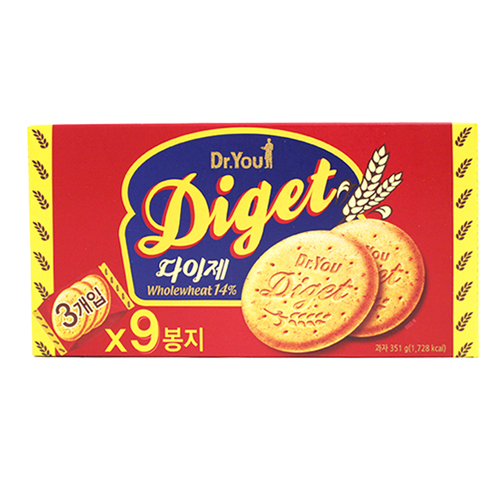 오리온 다이제 351g