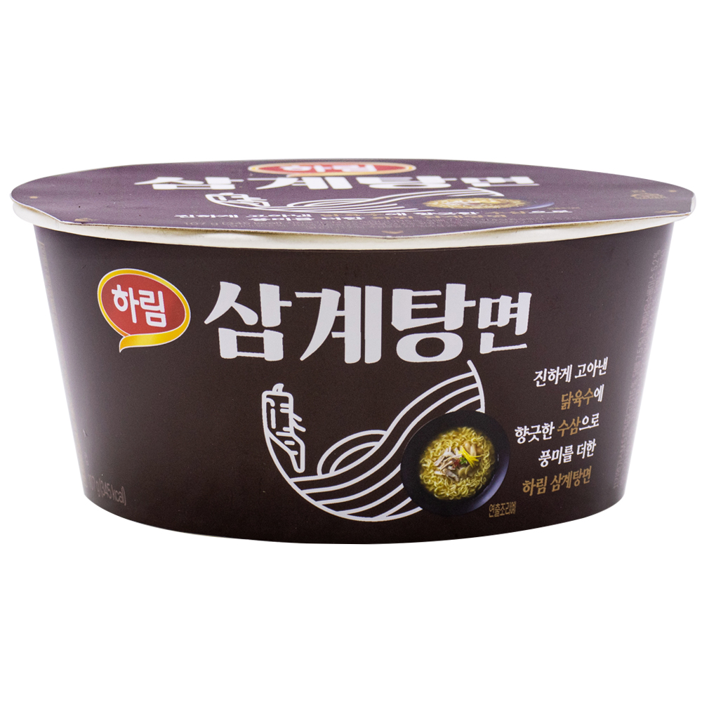 하림 삼계탕면 컵 107g