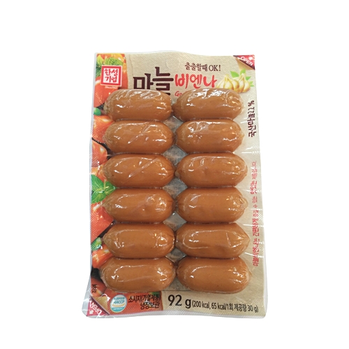 한성기업 마늘비엔나 92g