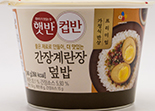 CJ 햇반컵반 간장계란장덮밥 240g