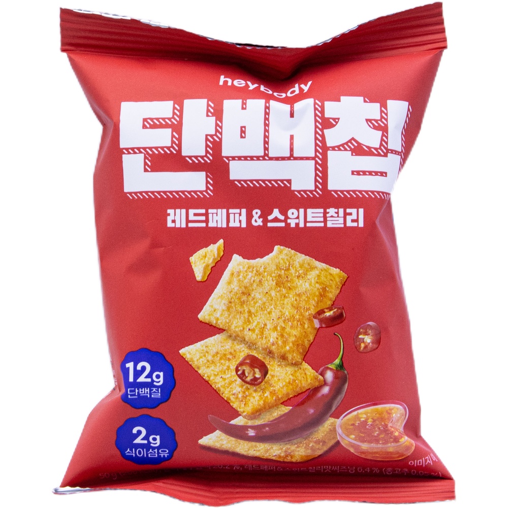 헤이바디 단백칩 레드페퍼 스위트칠리 50g