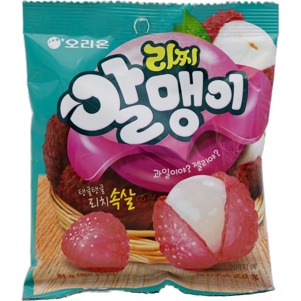 오리온 리찌 알맹이 81g