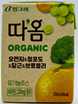 빙그레 따옴 오가닉 오렌지&청포도&당근&브로콜리 120ml