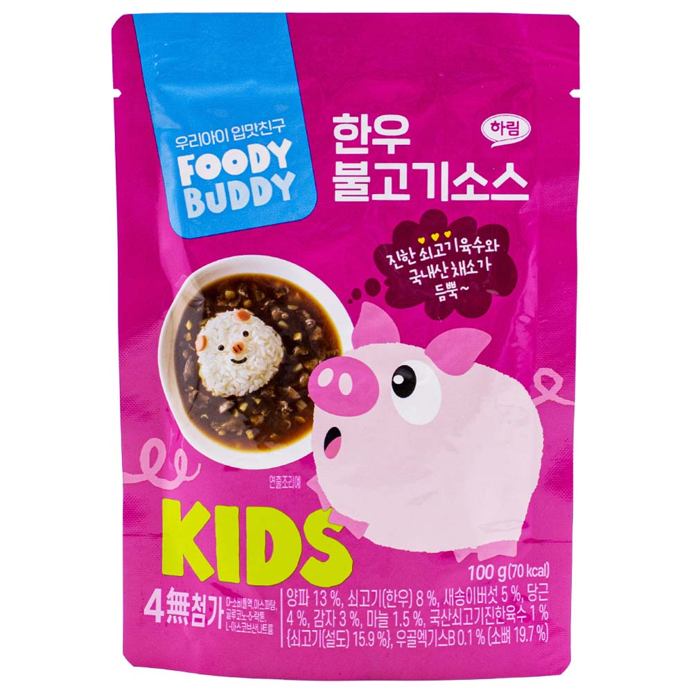 하림 푸디버디 한우 불고기소스 100g
