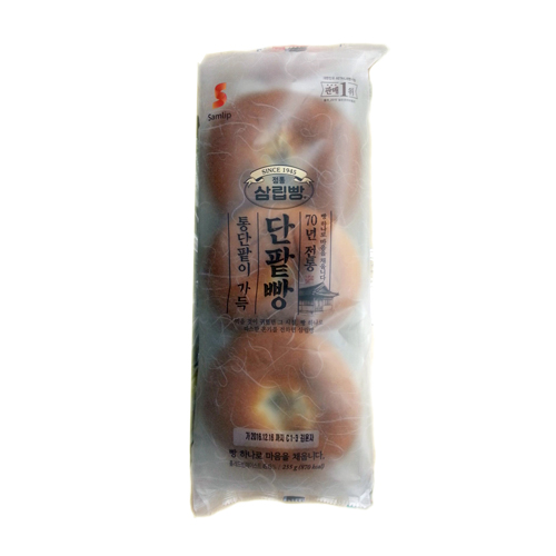 삼립 통단팥이 가득 단팥빵 255g