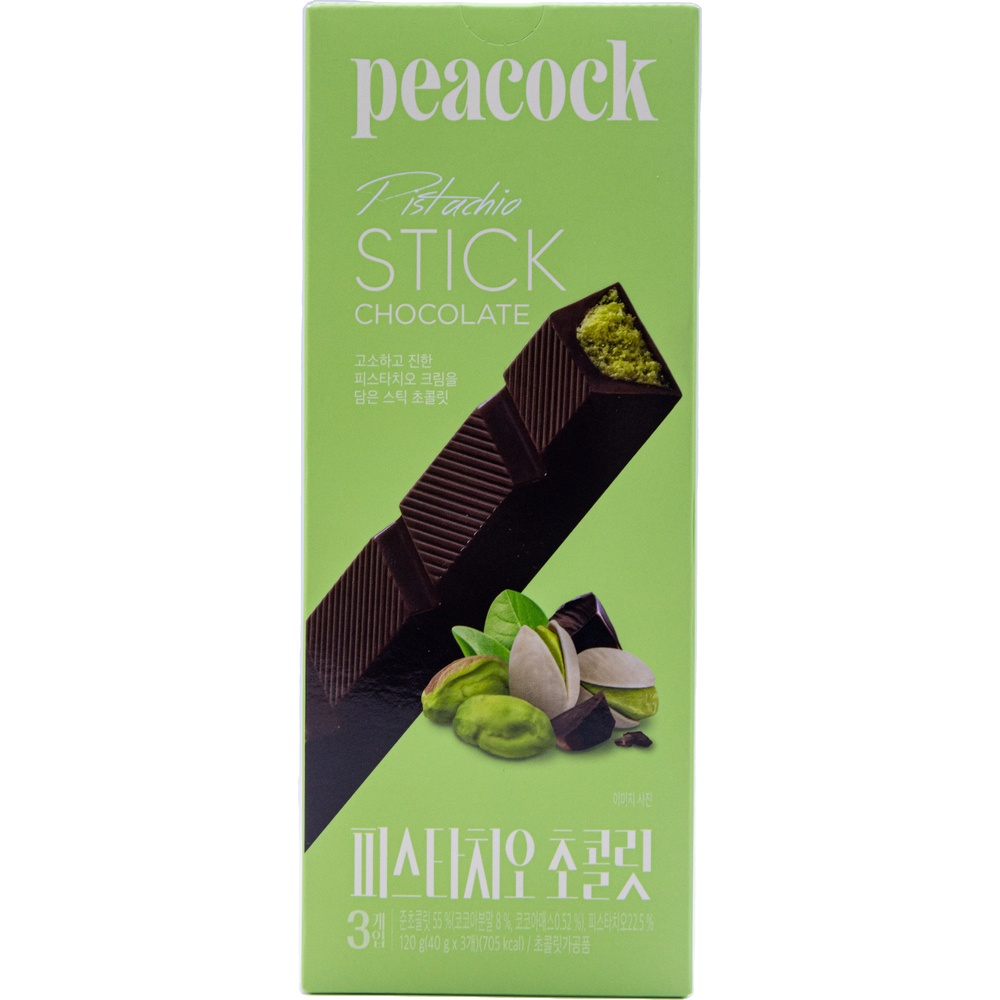 피코크 피스타치오 초콜릿 40g