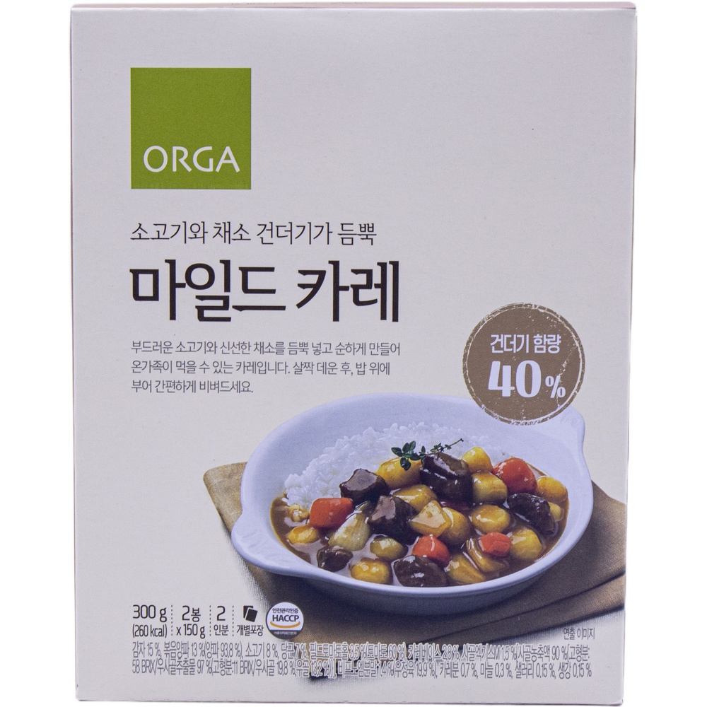 풀무원 올가 마일드 카레 150g