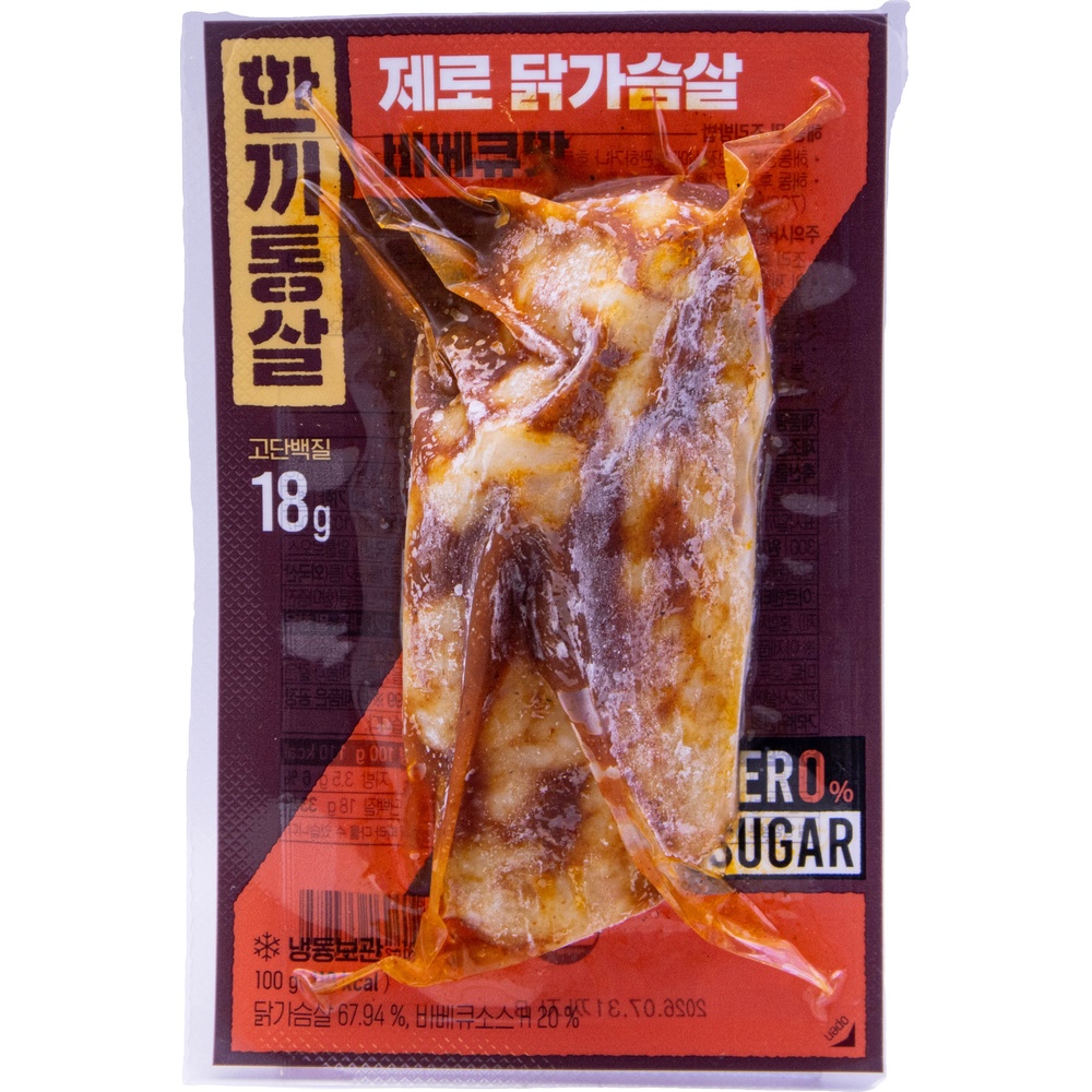 이그니스 한끼통살 제로 닭가슴살 바베큐맛 100g