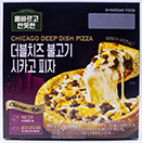 신세계푸드 더블치즈 불고기 시카고 피자 380g
