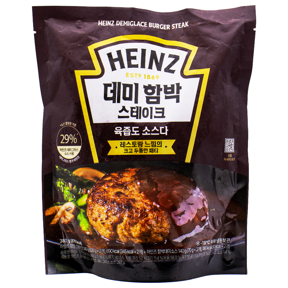 하인즈 데미 함박 스테이크 380g