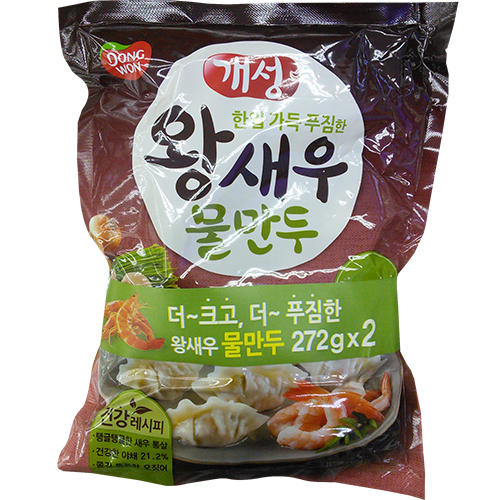 동원 개성 왕새우 물만두 272g