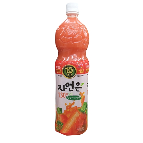 웅진 자연은 130일 당근 1.5L