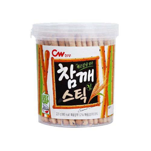 청우식품 참깨스틱 진 220g