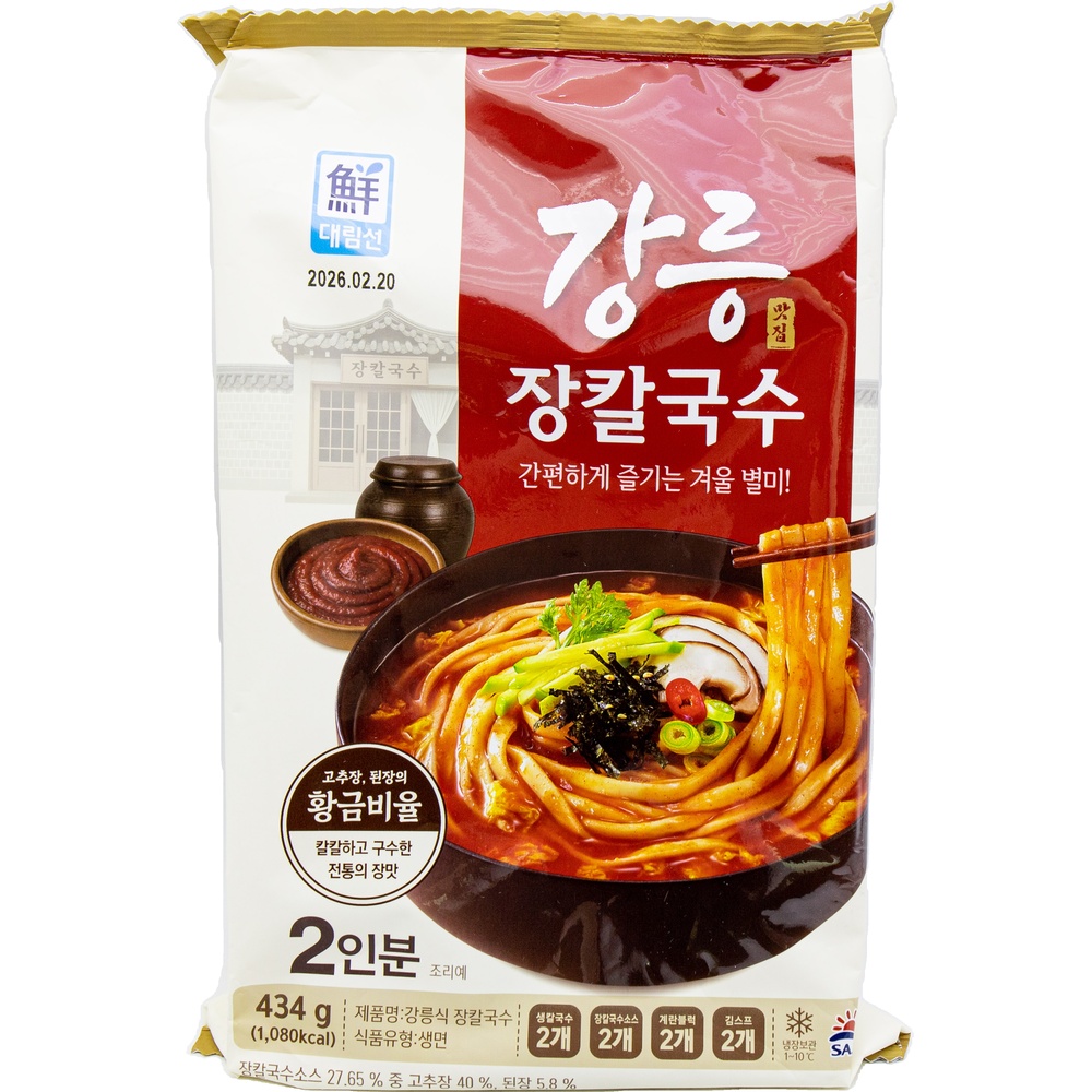 사조 대림선 강릉식 장칼국수 217g