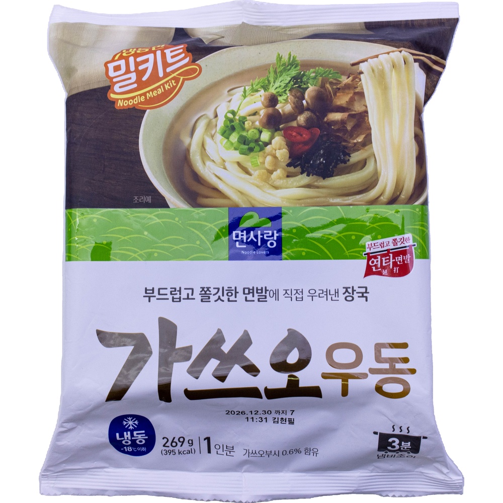 면사랑 가쓰오우동 269g