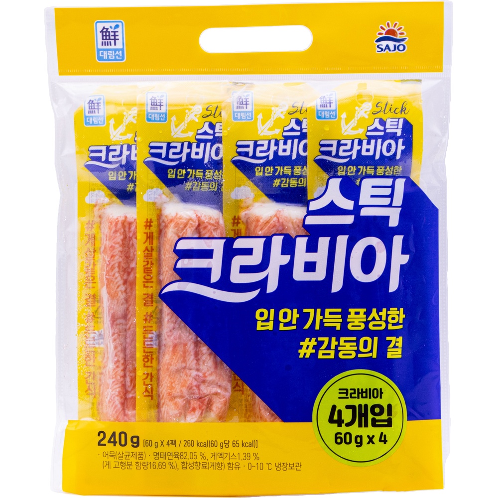 사조 대림선 크라비아 60g