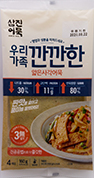 삼진어묵 우리가족 깐깐한 얇은사각어묵 160g