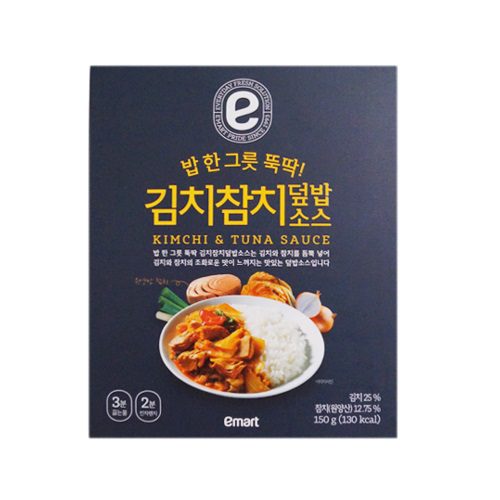 이마트 밥 한 그릇 뚝딱 김치참치 덮밥소스 150g