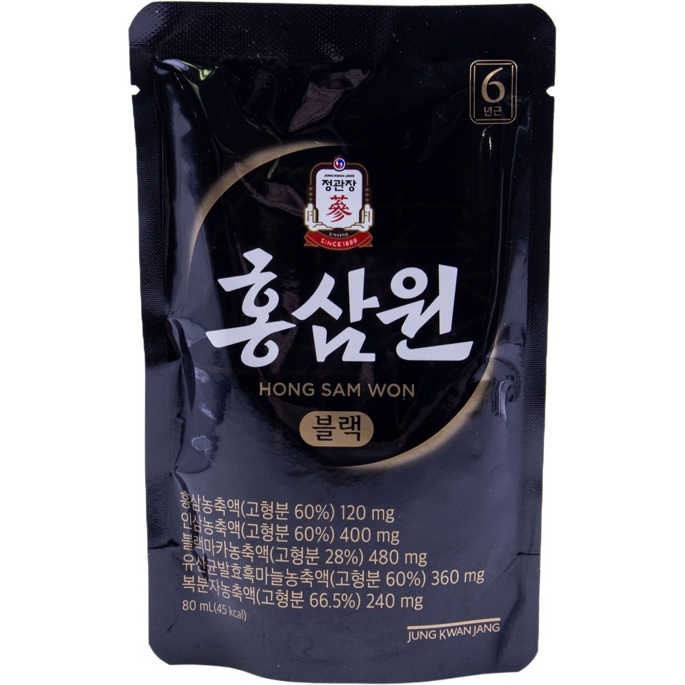 정관장 홍삼원 블랙 80mL