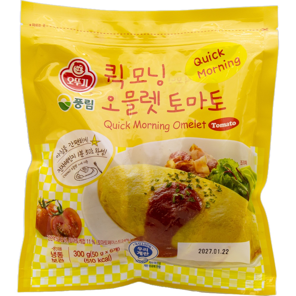 오뚜기 풍림 퀵모닝 오믈렛 토마토 270g
