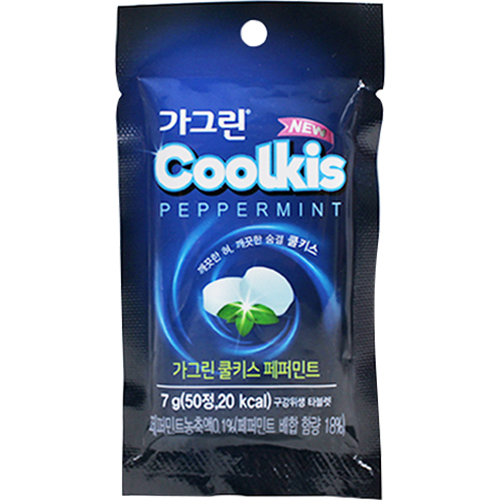 동아제약 가그린 쿨키스 페퍼민트 7g