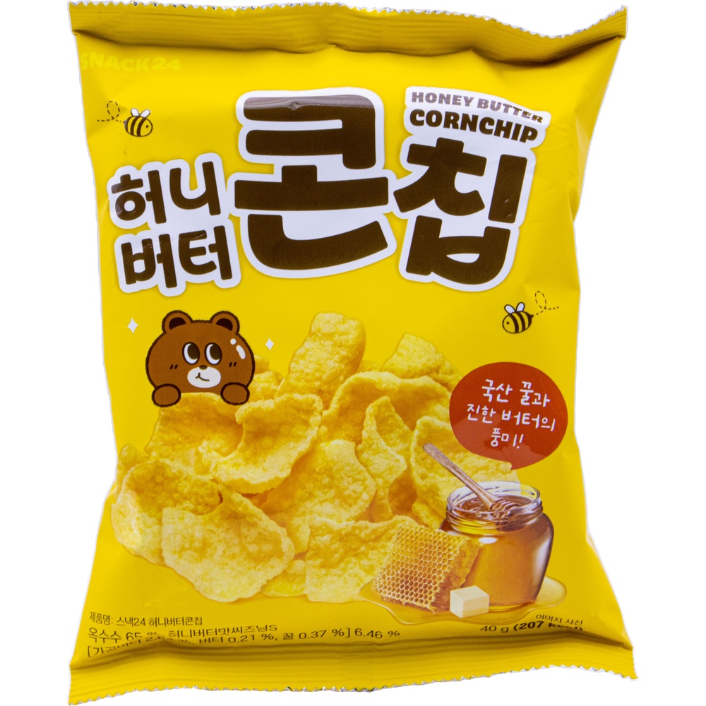 위펀 스낵24 허니버터콘칩 40g