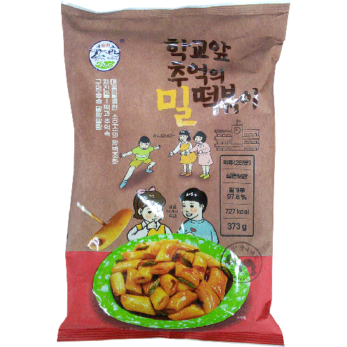 송학식품 학교앞 추억의 밀떡볶이 373g