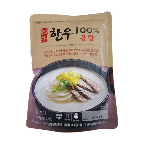 피코크 한우100 곰탕 500g