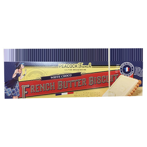 피코크 화이트초코 프렌치 버터비스킷 150g