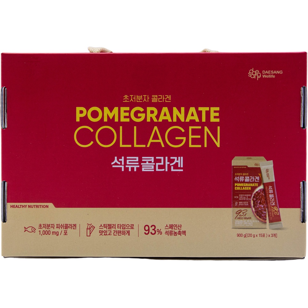 대상웰라이프 초저분자 콜라겐 석류콜라겐 20g