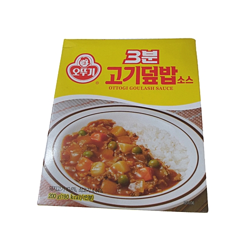 오뚜기 3분 고기덮밥 소스 200g