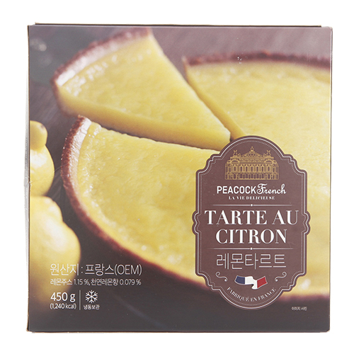 피코크 레몬타르트 450g