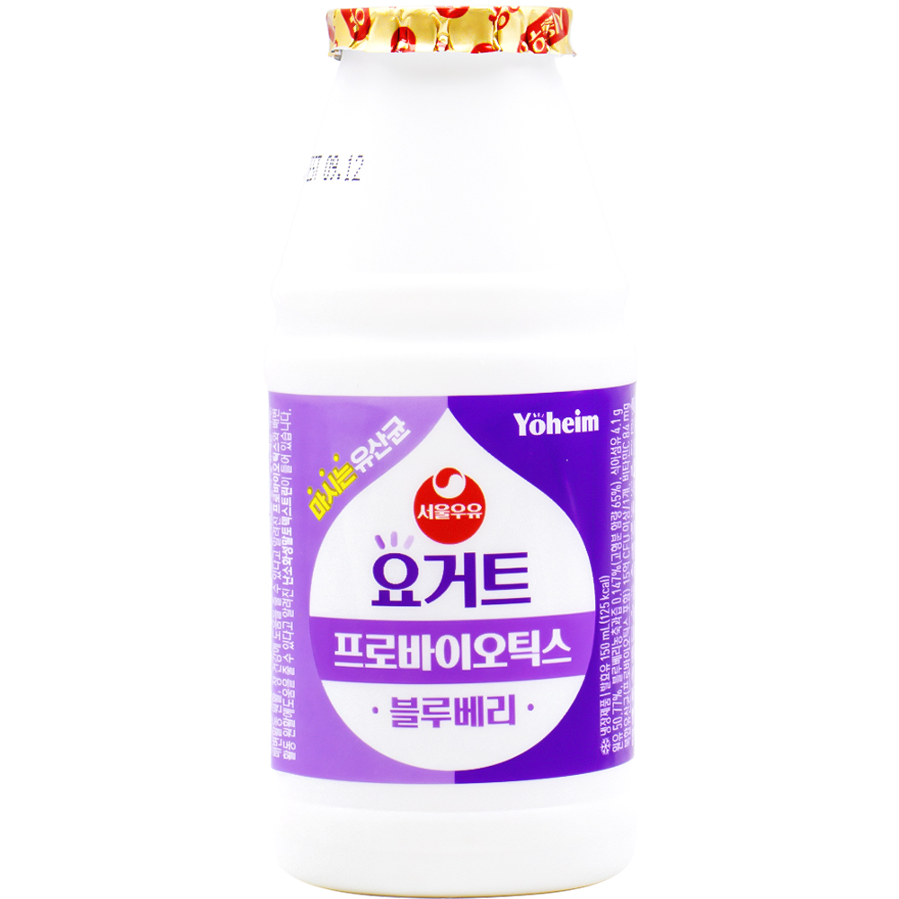 서울우유 요거트 프로바이오틱스 블루베리 150mL