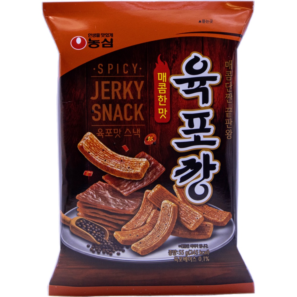 농심 육포깡 매콤한맛 55g