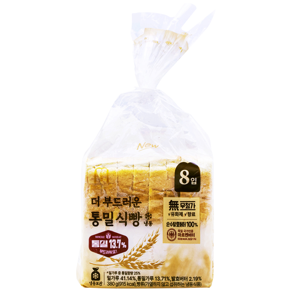 델리팜 더 부드러운 통밀식빵 380g