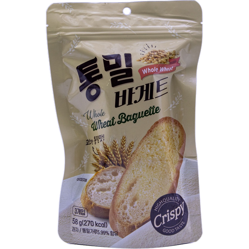 감성글로벌 통밀바게트 58g
