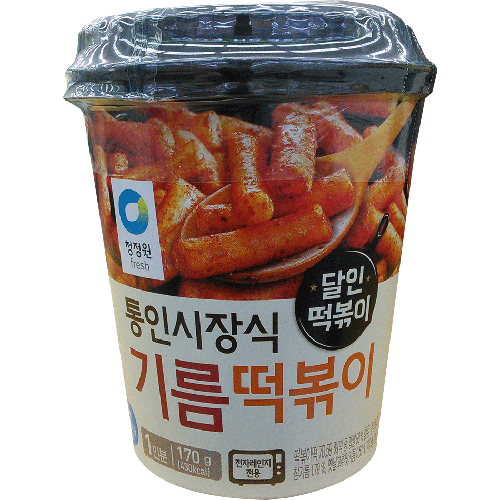 청정원 달인떡볶이 기름떡볶이 170g