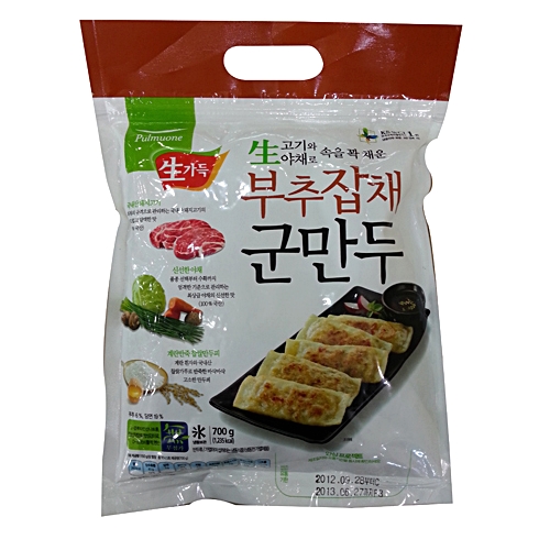 풀무원 생가득 부추잡채 군만두 700g