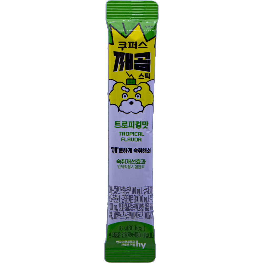 hy 쿠퍼스 깨곰 스틱 트로피컬맛 18g