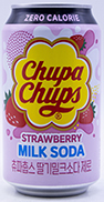 츄파춥스 딸기밀크소다 제로 350mL