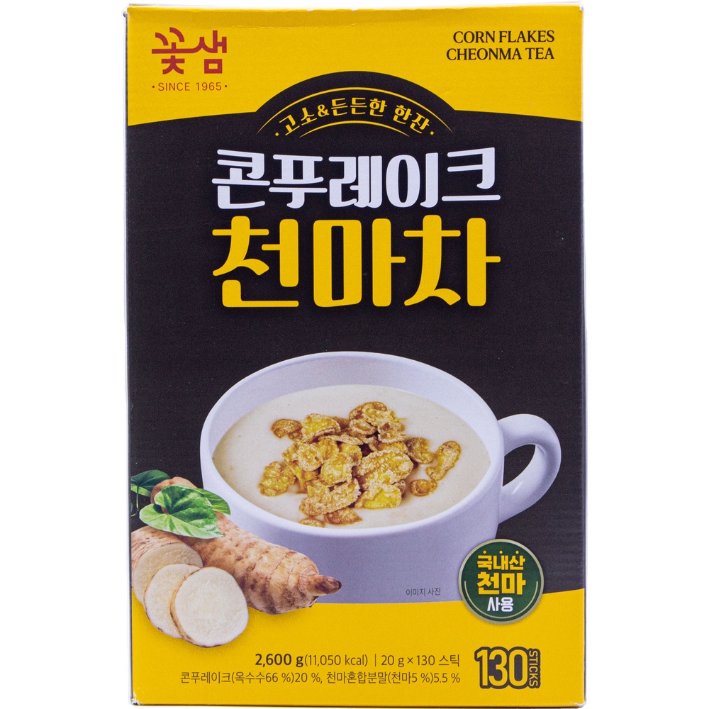 꽃샘 콘푸레이크 천마차 20g
