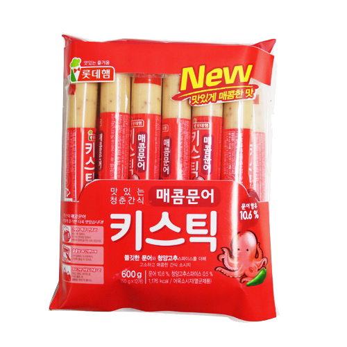 롯데푸드 롯데햄 키스틱 문어콕콕 550g