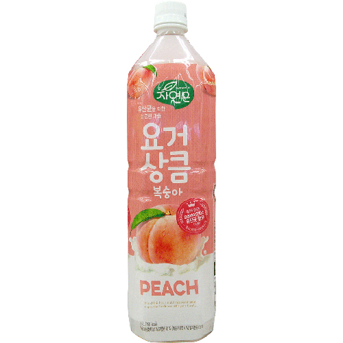 웅진 자연은 요거상큼 복숭아 1500ml