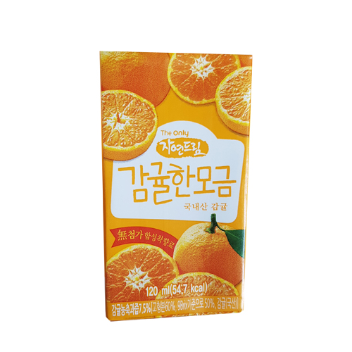 자연드림 감귤한모금 120ml