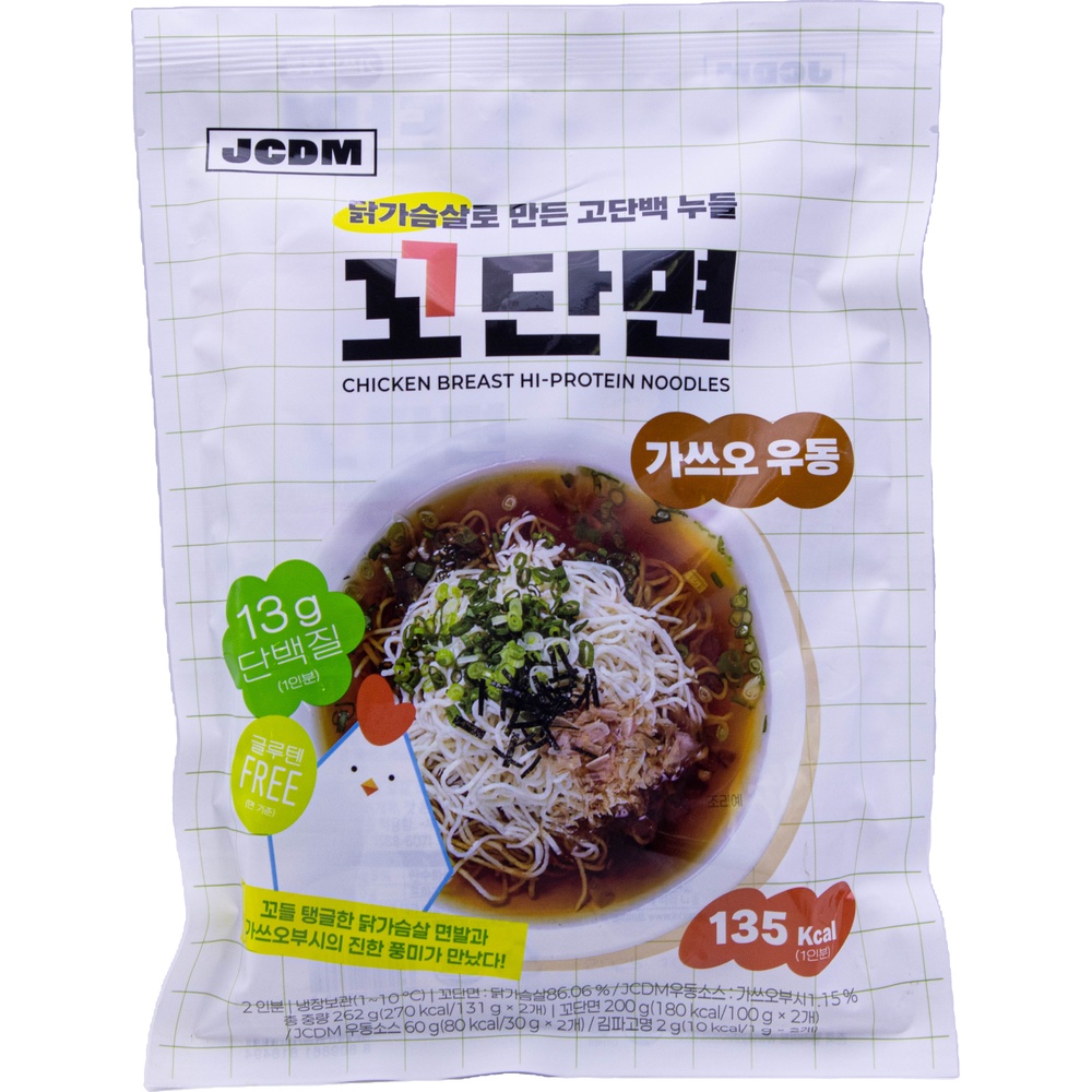 에쓰푸드 JCDM 꼬단면 가쓰오우동 131g